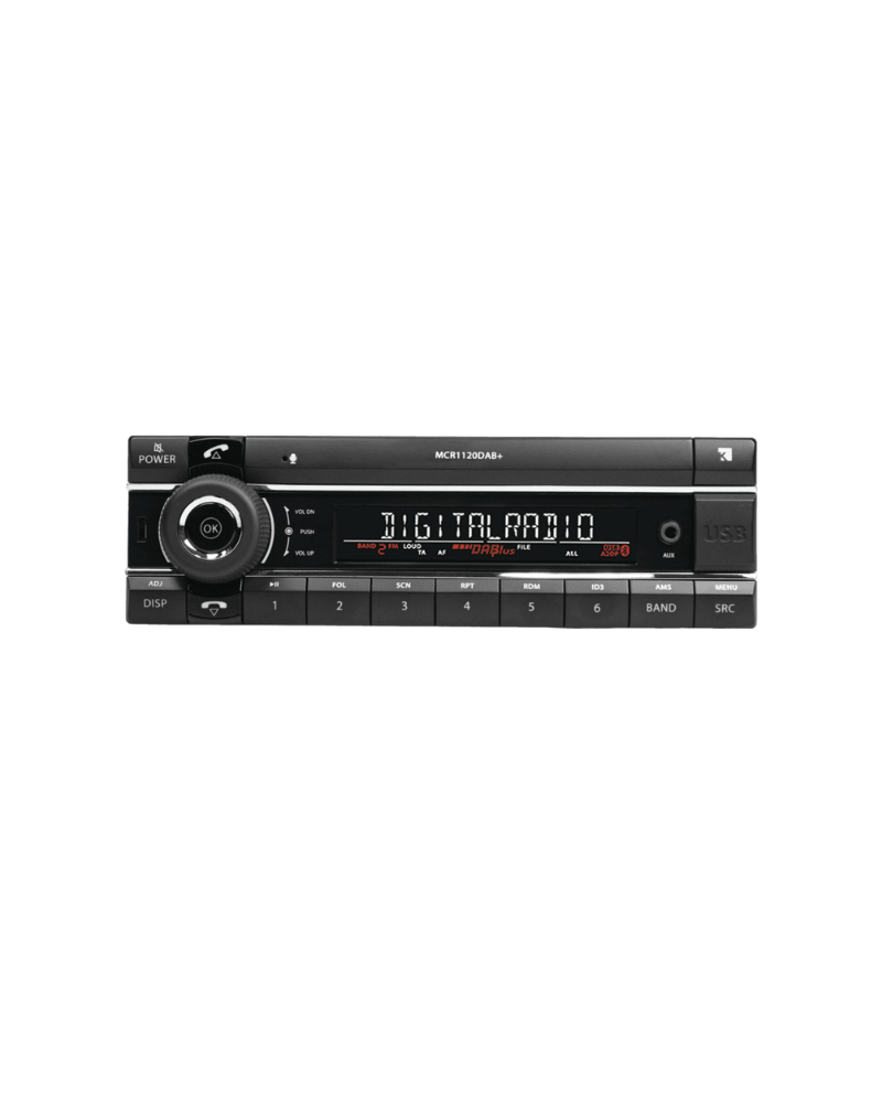 Axion Kienzle MCR 1120 DAB+ USBAUXBT 12V Kurzschacht
